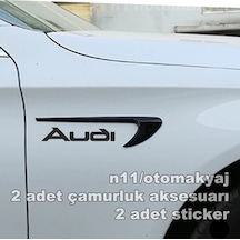 Audi A4 Çamurluk Kapı Uyumlu Aksesuar Ve Markalı Sticker