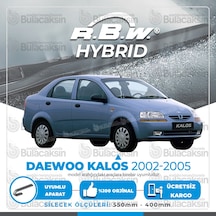 Rbw Hybrid Daewoo Kalos 2002 - 2005 Ön Silecek Takımı - Hibrit