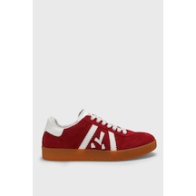 Lufian 111230262 Nelson Sneaker Erkek Deri Ayakkabı Kırmızı