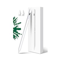 Novstrap Apple Uyumlu iPad Pro 11 M4 İle Dokunmatik Tablet Kalemi Dz900 Gen3 Stylus Pencil Avuç İçi Reddi 2 Adet Yedek Uç