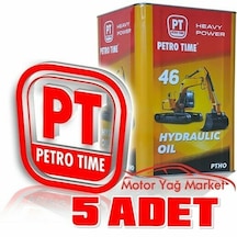 Petro Time 46no Hidrolik Sistem Yağı 5 x 16 L