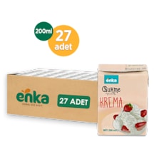 Enka Süt Pastörize Krema %18 Yağlı -27'li- 200 Ml