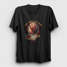 Presmono Unisex Fist Five Finger Death Punch T-shirt Siyah
