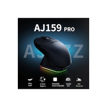 Aj159 Pro Kablosuz 3 Modlu 8.000hz-26.000dpı Oyuncu Mouse Siyah
