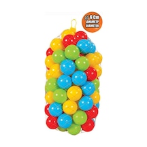 Babyplay Top Oyun Havuzu Topu 6 CM 100 Adet Fileli