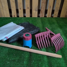 Zeytin Tırmığı + Zeytin Dilme Aparatı + Taşıma Çuvalı + 6x12 Zeytin Sergeni + Fırça Sapı Zeytin Toplama Tarağı Ve Zeytin Çizme Aleti