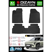 Kia Ev3 3d Pro Havuzlu Paspas 2024 Üzeri A+ Kalite 3ds-sdz297