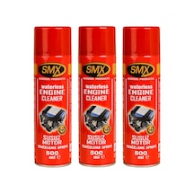 3 Adet Smx Susuz Motor Temizleme ve Koruma Spreyi 3X500Ml N11.10