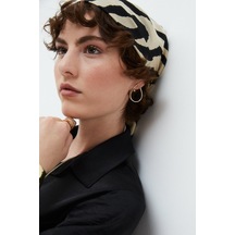Klasik Oval Küpe Gold