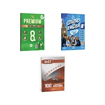 2027 8. Sınıf/lgs Av Dil Bilgisi Premium Beceri Temelli Soru + Legend Of English Practice Book + Ankapade 3'lü Set