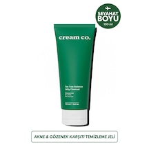 Cream Co. Tea Tree Balance Jelly Akne ve Siyah Nokta Karşıtı Arındırıcı ve Dengeleyici Yüz Temizleme Jeli 100 ML