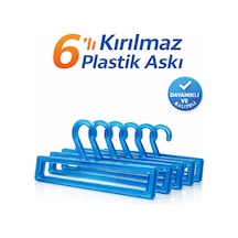 Kırılmaz Plastik Çocuk Elbise Askı Bebek Askısı Kıyafet Ve Elbise Askısı Mavi Renk Plastik Mavi Tr Diğer