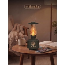Mikado Md-1 Lüxound 1800mah 5w Yeşil Bluetooth-aux-usb-tf Card Destekli Işıklı Speaker