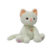 Mey İthalat 25 Cm Peluş Kedi Halley Açık Yeşil