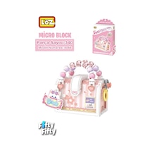 Loz Micro Block Sweet Bag Serisi Boncuklu Çanta 340 Parça Oyuncak Yapım Seti Fflz-8844