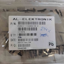 Ph4s17-110gb60/26 Pın Socket Erkek Konnektör 34 Adet