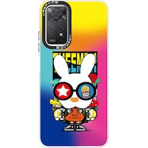 Newface Xiaomi Redmi Note 11 Pro Kılıf Estoril Desenli Kapak - Estoril - 10 Mavi