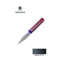 Oto Tam Örtücü Rötüş Kalemleri Skoda Lf7y Kuvars Gri Met Çizik Giderici Oto-11955