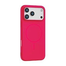 Apple iPhone Uyumlu 17 Pro Max Jully Magsafe Kapak - Pembe Bzsxx00 1