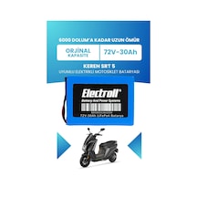 Keren Srt 5 Batarya Standart Kapasite Lifepo4 72v 30ah Elektrikli Motosiklet Bataryası