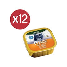 Plaisir Pate Tavuklu Kedi Konservesi 12 x 100 G