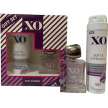 Xo Gaia Kadın Parfüm EDT 50 ML + Soft & Effective Kadın Sprey Deodorant 150 ML