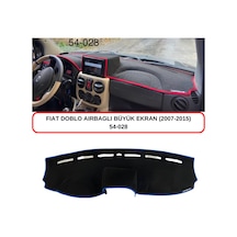 FİAT DOBLO (2007-2015) AİRBAGLİ DOUBLE EKRAN TORPİDO  KORUMASI / HALISI / ÖRTÜSÜ