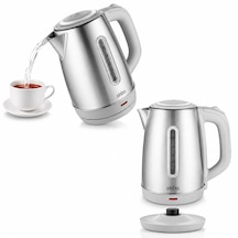 İnoks Çelik Kettle Su Isıtıcısı Kablosuz Kullanım 1.8lt 360 Dönebilme Otomatik Kapanma Sk-8031 5286