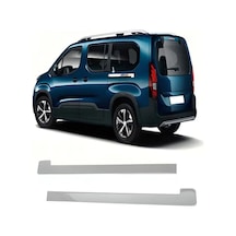 Opel Combo E Krom Sürgülü Kapı Çıtası 2019 Ve Üzeri