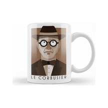 Le Corbusier Kupa Bardak Porselen Karışık