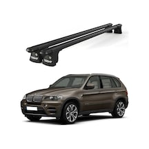 Trio-ıı Bmw X5 2014 Ve Sonrası Uyumlu Siyah Kilitli Ara Atkı 135cm Port Bagaj Tavan Barı