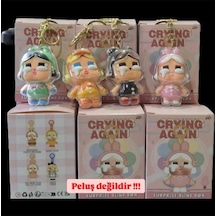 Crybabyplastik Crying Again Series Peluşdeğil -vinyl Face Plush Blind Box - Çanta Charm - Anahtarlık Çok Renkli