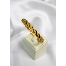 Risegold 15 Gram 22 Ayar İnci Burma Bilezik İşçiliksiz