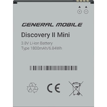 General Mobile Discovery 2 Mini Batarya 1800 Mah General M Tr Ga