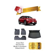 Volkswagen Id4 2024 - 2025 Araca Özel 4d Havuzlu Paspas Ve Bagaj Havuzu Set Hediyeli