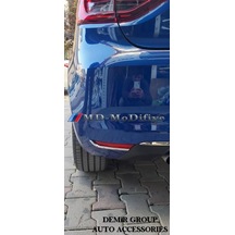 S-Dizayn  Renault Clio 5 Krom Reflektör Çıtası 2 Prç. 2019 ve Üzeri