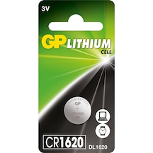 GP CR1620 3V Lityum Düğme Pil
