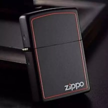 Zippo Çakmak 218Zb Classic Black And Red Lighter Kırmızı ve Siyah