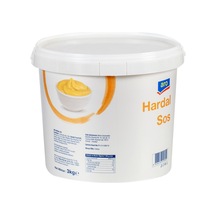 Aro Hardal 3 Kg - Pratik Sıkılabilir Şişede Büyük Boy Hardal Sosu Tarı
