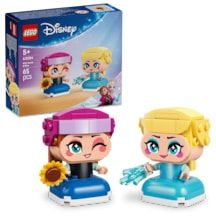 LEGO®  ǀ Disney Princess Karlar Ülkesi Mini Anna ve Elsa 43284 -5 Yaş ve Üzeri Çocuklar için Yaratıcı Oyuncak Yapım Seti (65 Parça)