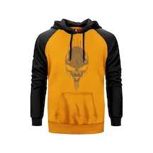 Alien Morph Sarı Reglan Kol Unisex Sweatshirt Hoodie Sarı