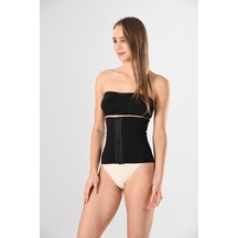 Miss Fit 1 Beden Küçülten Agraflı Kadın Bel Korse Siyah L-Xl Çok Renkli