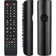 Samsung Uyumlu Lcd Led Tv Kumanda Tüm Modellere Smart Tuş + 2 Pil Kısa