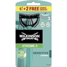 Lexroo Wilkinson Xtreme 3 Pure Sensitive Tıraş Bıçağı, 8 Adet