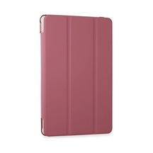Newface - 694 - Samsung Galaxy X610 Tab S9 Fe Plus 12.4 Kılıf Tablet Smart Kılıf - Ece-umay - - Pembe