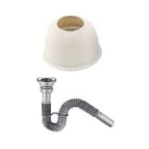 Donau Lüx Paslanmaz Gri Lavabo Ve Evye Sifonu 32 Mm Çıkışlı