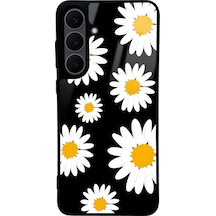 Samsung Uyumlu S25 Fe Papatya Tasarımlı Glossy Telefon Kılıfı Çok Renkli