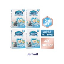 Senımıl 1 Bebek Sütü 800 G 4 Adet