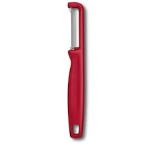 Victorinox Iota Tırtıklı Kenar Çift Taraf Kırmızı Soyacak Kırmızı