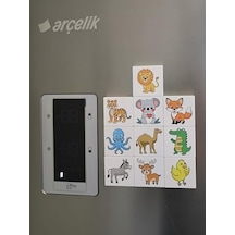 Efe'nin Hayvanat Bahçesi Seri-2 / Manyetik Eğitici Oyuncak 20 Hayvan Figürü/yeni Ürün
